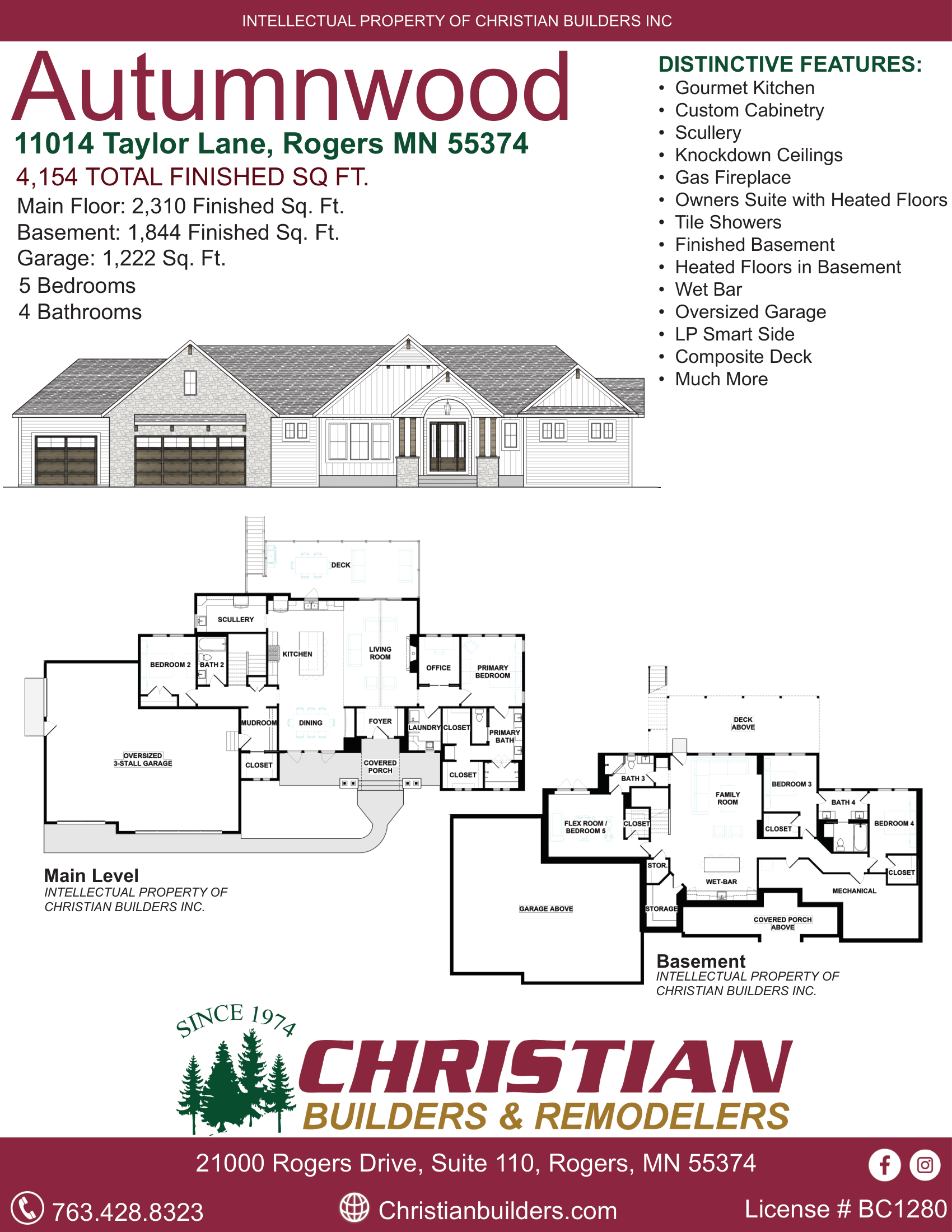 Augusta III home by Christian Builders